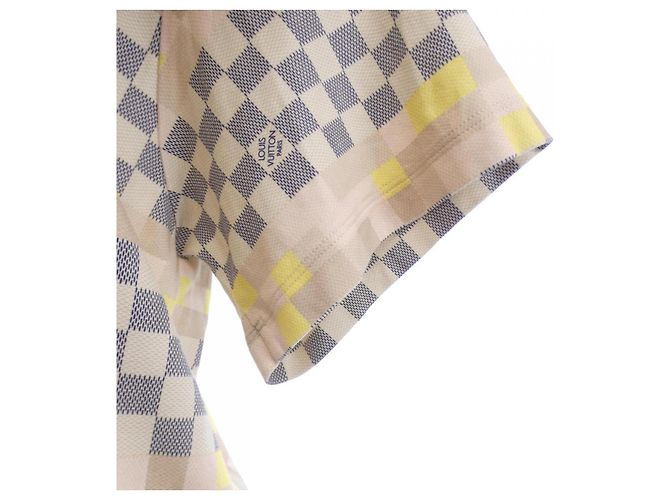 Camiseta Louis Vuitton Beige Azul marino - vista 6