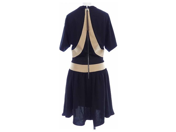 Louis Vuitton Kleid Schwarz Beige - Ansicht 2