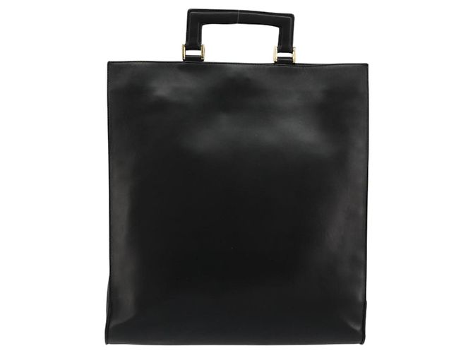 Tote Gucci Vintage in pelle Nero - vista 2