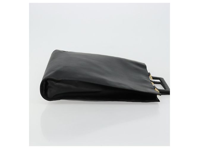 Tote Gucci Vintage in pelle Nero - vista 3