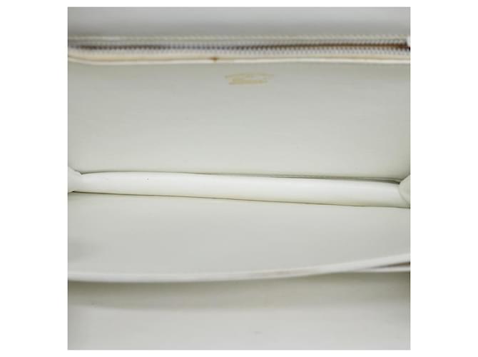 Sylvie Gucci 1973 Flap Top Handle Leather Medium Bianco - vista 5