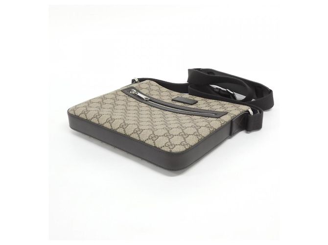 Borsa a Spalla Gucci 406410 KHN7N Marrone Beige - vista 3