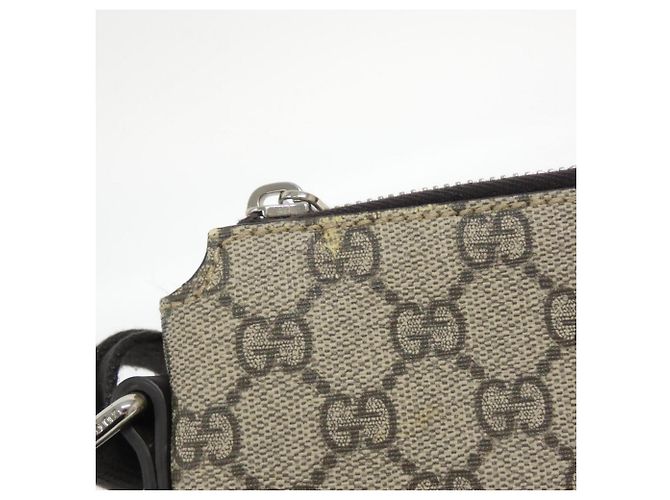 Borsa a Spalla Gucci 406410 KHN7N Marrone Beige - vista 4