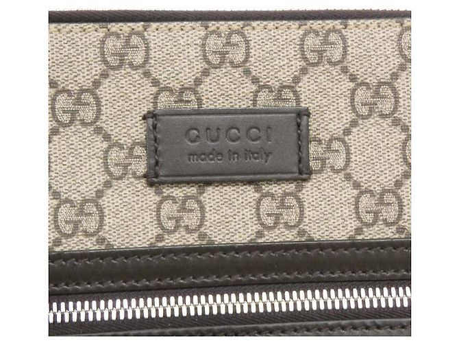 Borsa a Spalla Gucci 406410 KHN7N Marrone Beige - vista 7