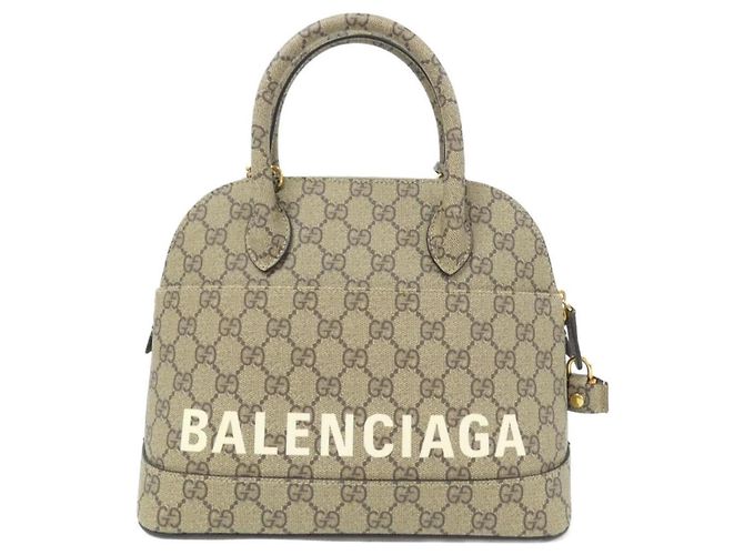 Borsa Gucci Beige GG Supreme - vista 2