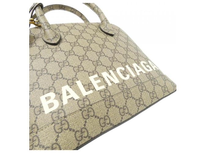 Borsa Gucci Beige GG Supreme - vista 4