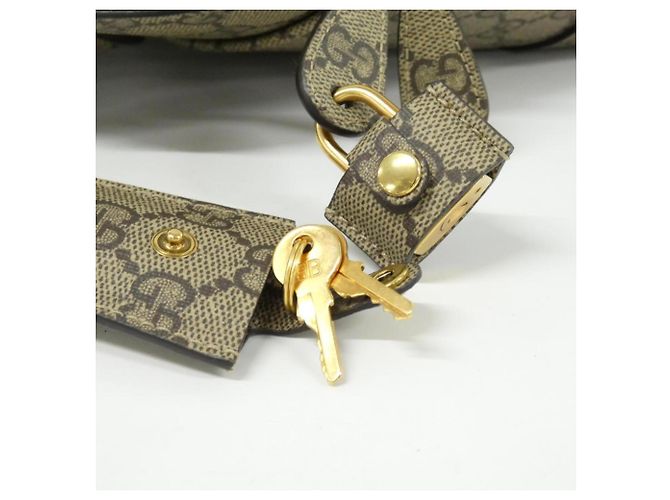 Borsa Gucci Beige GG Supreme - vista 5