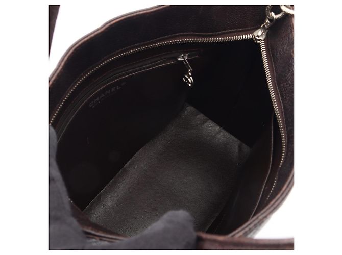 Borsa Tote Chanel Reissue Marrone - Ansicht 3