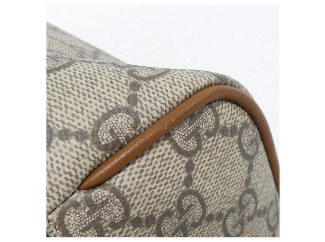 Borsa Gucci GG Emblem Marrone Beige - vista 3