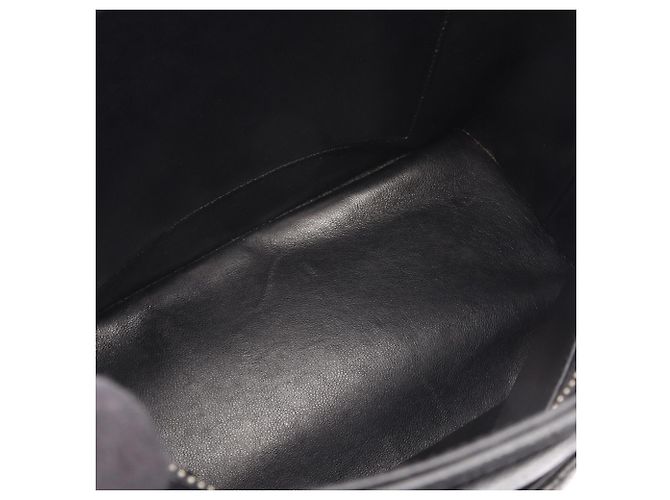 Borsa Tote Chanel Reissue in pelle di vitello martellata nera Nero - vista 7