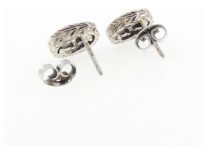 Orecchini a lobo Gucci Interlocking G in argento - vista 3