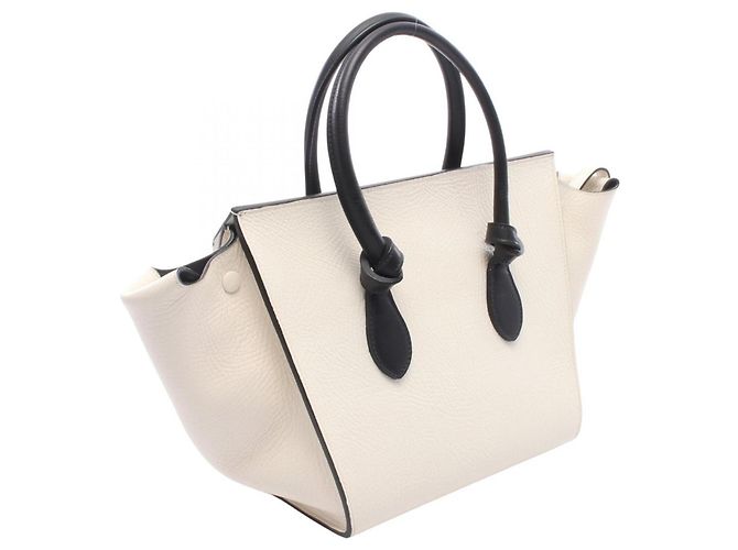 Céline Mini bolso Tie Knot Celine Negro Blanco - vista 2