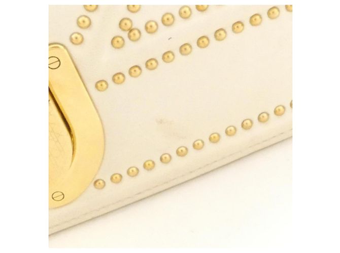 Borsa a Spalla Christian Dior Diorama Bianco - vista 4