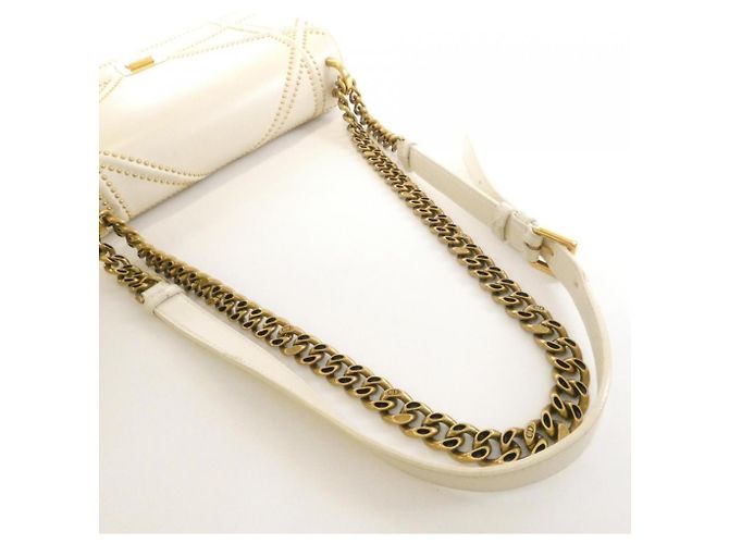 Borsa a Spalla Christian Dior Diorama Bianco - vista 6