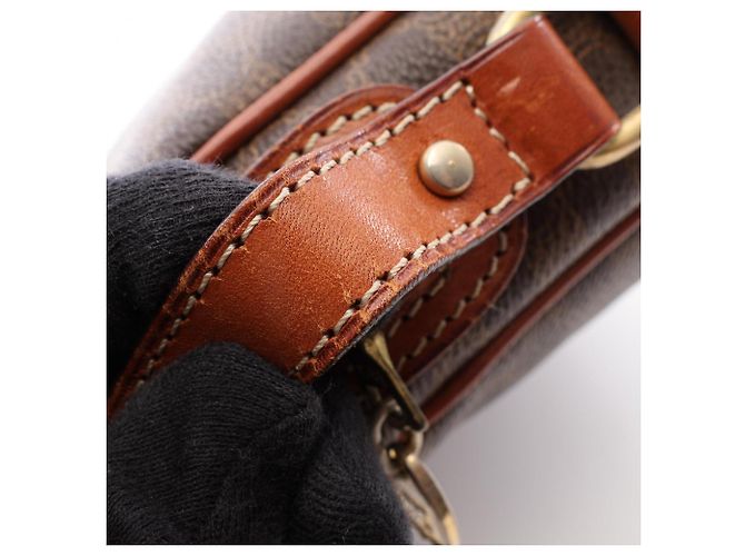 Céline Celine Macadam Schultertasche Braun - Ansicht 10