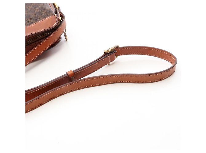 Céline Celine Macadam Schultertasche Braun - Ansicht 11