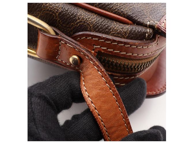 Céline Celine Macadam Schultertasche Braun - Ansicht 9