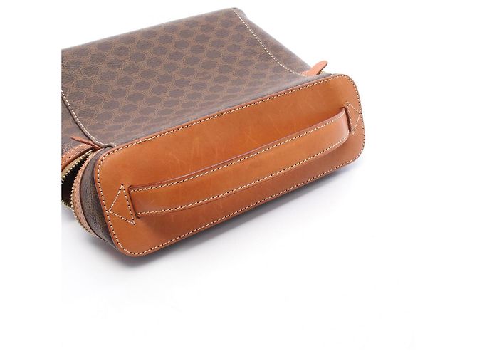 Céline Celine Macadam Handtasche Braun - Ansicht 6