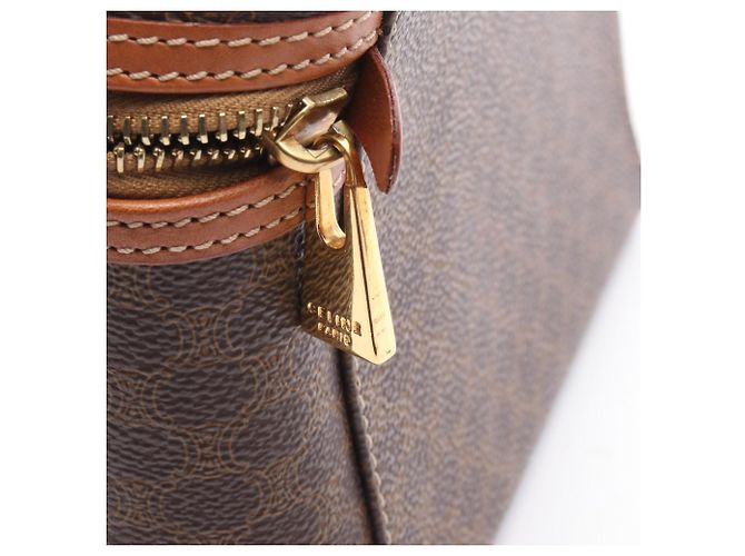 Céline Celine Macadam Handtasche Braun - Ansicht 7