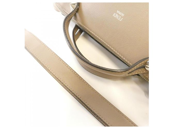 Borsa Fendi By The Way Medium Beige - vista 6