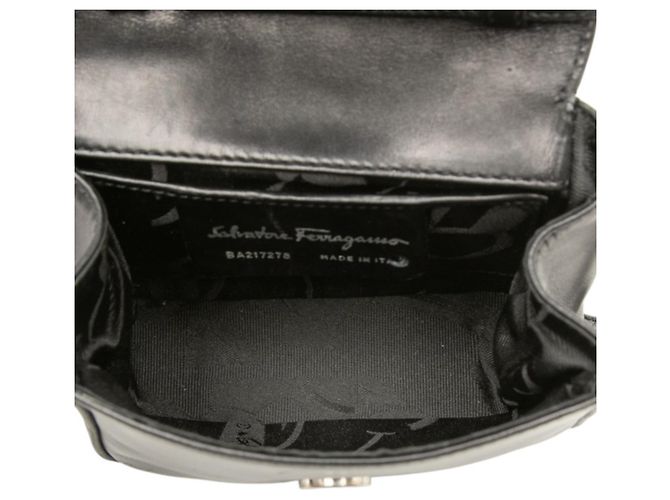 Borsa a tracolla da donna Salvatore Ferragamo Nero - vista 4