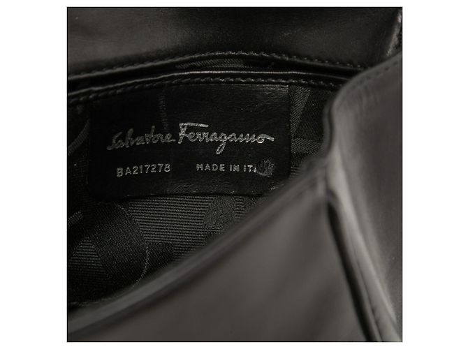 Borsa a tracolla da donna Salvatore Ferragamo Nero - vista 5