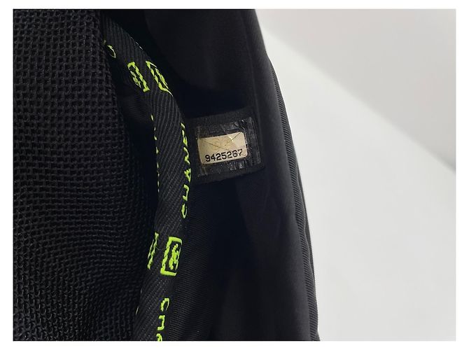 Borsa a Spalla Chanel Nylon Sport Line Nero - vista 13