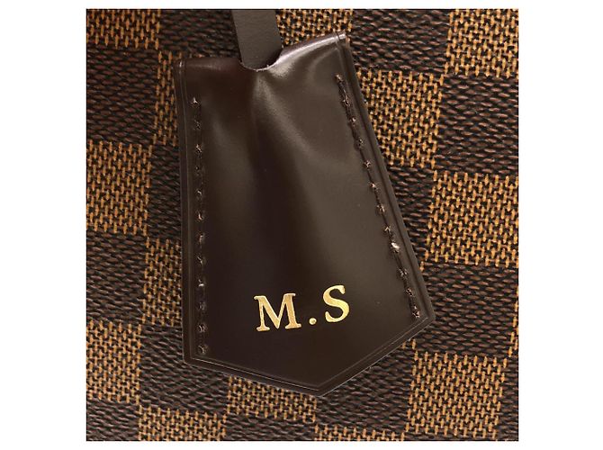 Borsa Louis Vuitton Damier Alma PM Damier ebene - vista 3
