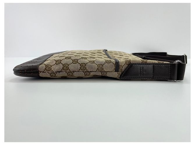 Gucci GG Canvas Schultertasche Braun - Ansicht 5