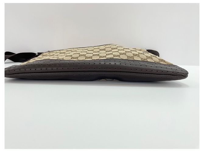 Gucci GG Canvas Schultertasche Braun - Ansicht 6