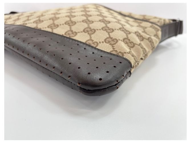 Gucci GG Canvas Schultertasche Braun - Ansicht 8