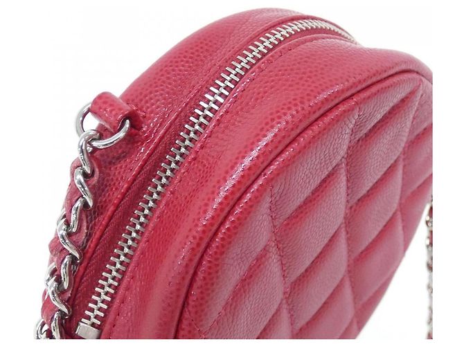 Borsa a Spalla Chanel Timeless Classic Line 70657 Rosso - vista 5