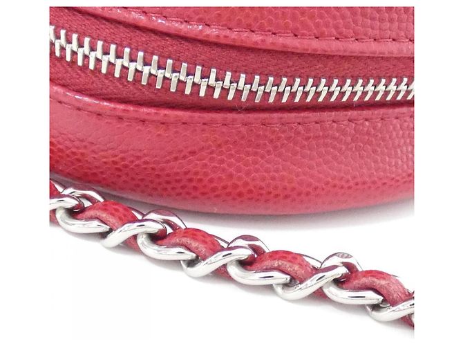 Borsa a Spalla Chanel Timeless Classic Line 70657 Rosso - vista 7