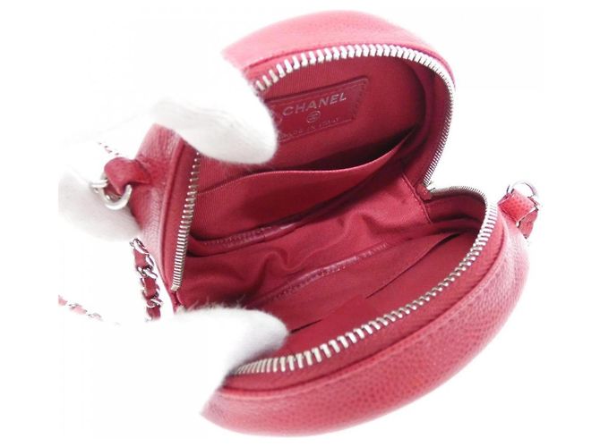 Borsa a Spalla Chanel Timeless Classic Line 70657 Rosso - vista 8
