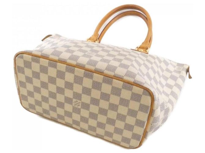 Borsa Louis Vuitton Damier Azur Saleya PM Blu - vista 2