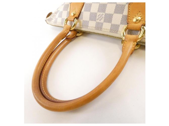 Borsa Louis Vuitton Damier Azur Saleya PM Blu - vista 6