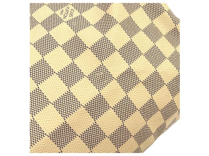 Borsa Boston Louis Vuitton Damier Azur Speedy 35cm Blu - vista 4