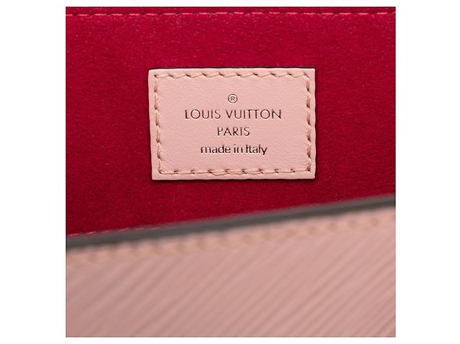 Borsa Louis Vuitton Epi Sac Plat BB Rosa - vista 5