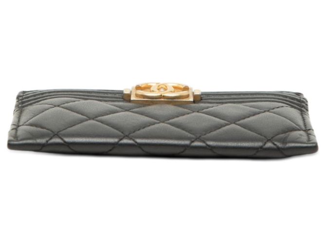 Tarjetero Boy Business Coco Mark Chanel Negro - vista 3