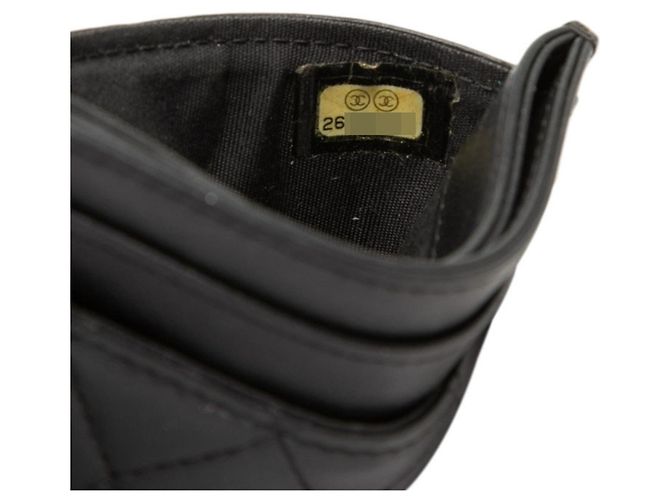 Tarjetero Boy Business Coco Mark Chanel Negro - vista 6