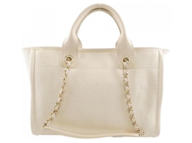 Borsa Chanel Deauville Line AS3257 Crudo - vista 2