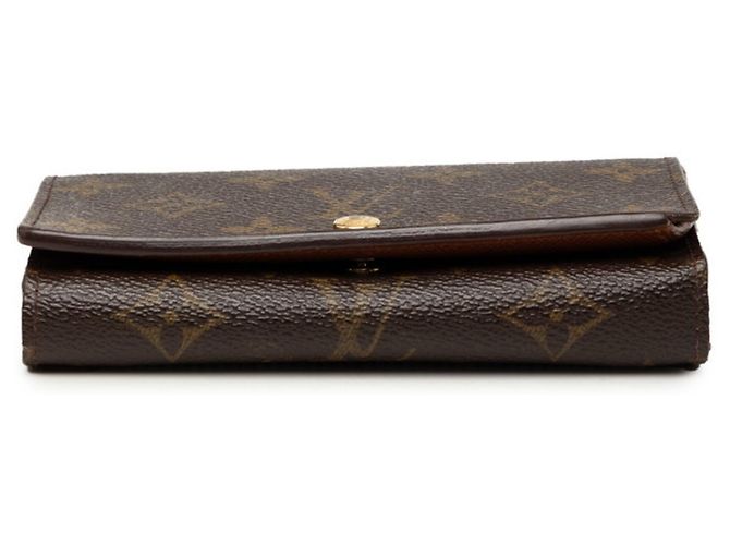 Louis Vuitton Monogram Bi-Fold Wallet Braun - Ansicht 3