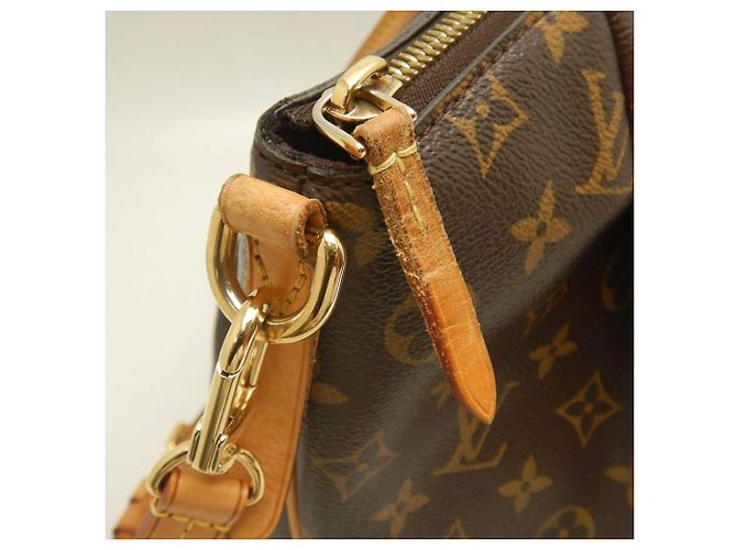 Borsa Louis Vuitton Monogram Turenne MM Marrone Monogramma - vista 11