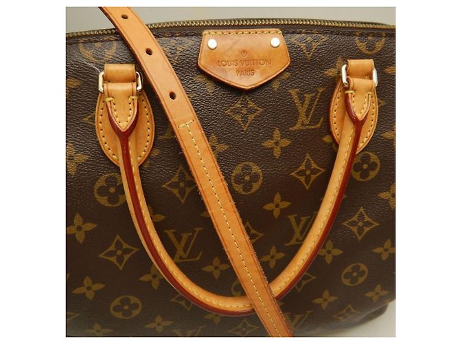 Borsa Louis Vuitton Monogram Turenne MM Marrone Monogramma - vista 14