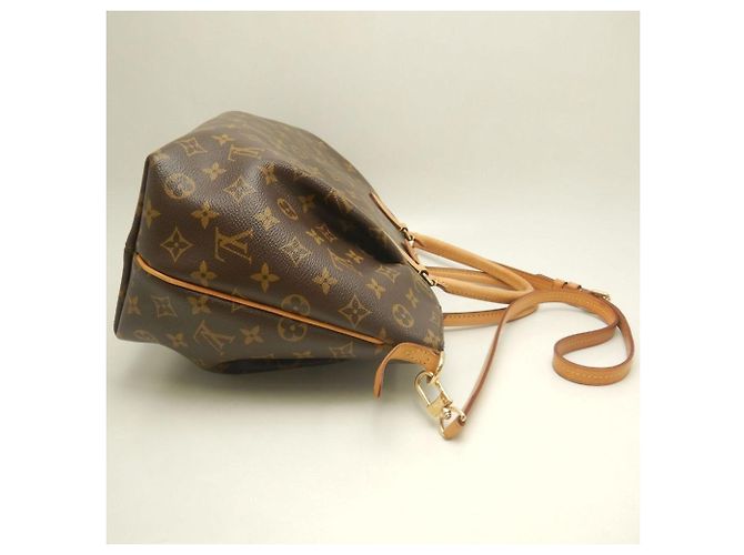 Borsa Louis Vuitton Monogram Turenne MM Marrone Monogramma - vista 6