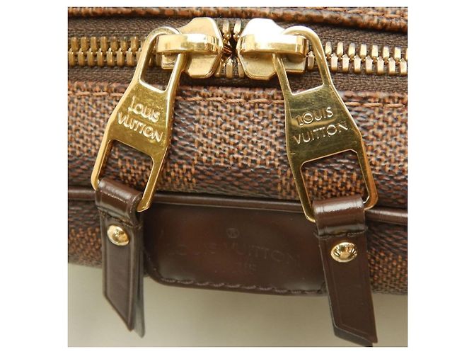 Borsa a tracolla Louis Vuitton Damier Rivington PM Damier ebene - vista 11