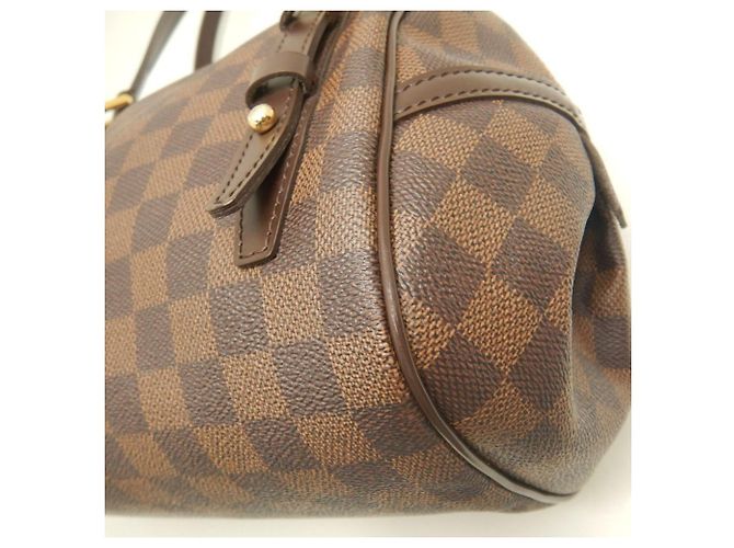 Borsa a tracolla Louis Vuitton Damier Rivington PM Damier ebene - vista 18