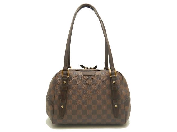 Borsa a tracolla Louis Vuitton Damier Rivington PM Damier ebene - vista 2