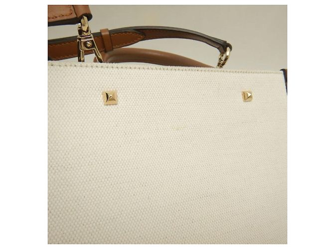 Borsa Tote Jimmy Choo Varenne Marrone - vista 12