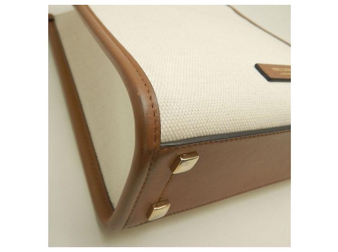 Borsa Tote Jimmy Choo Varenne Marrone - vista 15